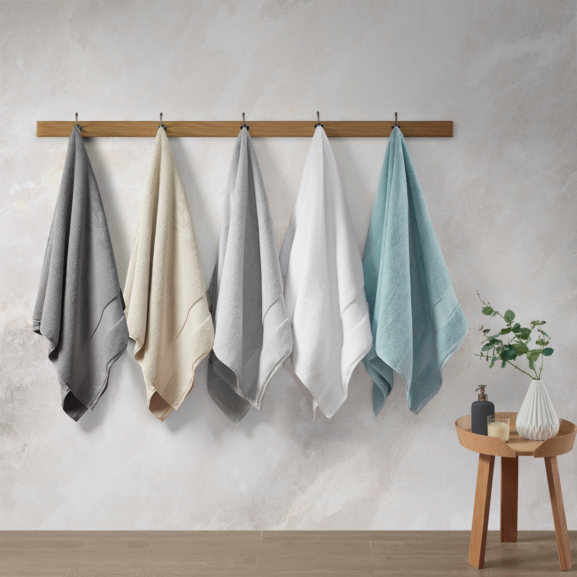 Splendor 1000GSM Cotton 6 Piece Towel Set | Madison Park