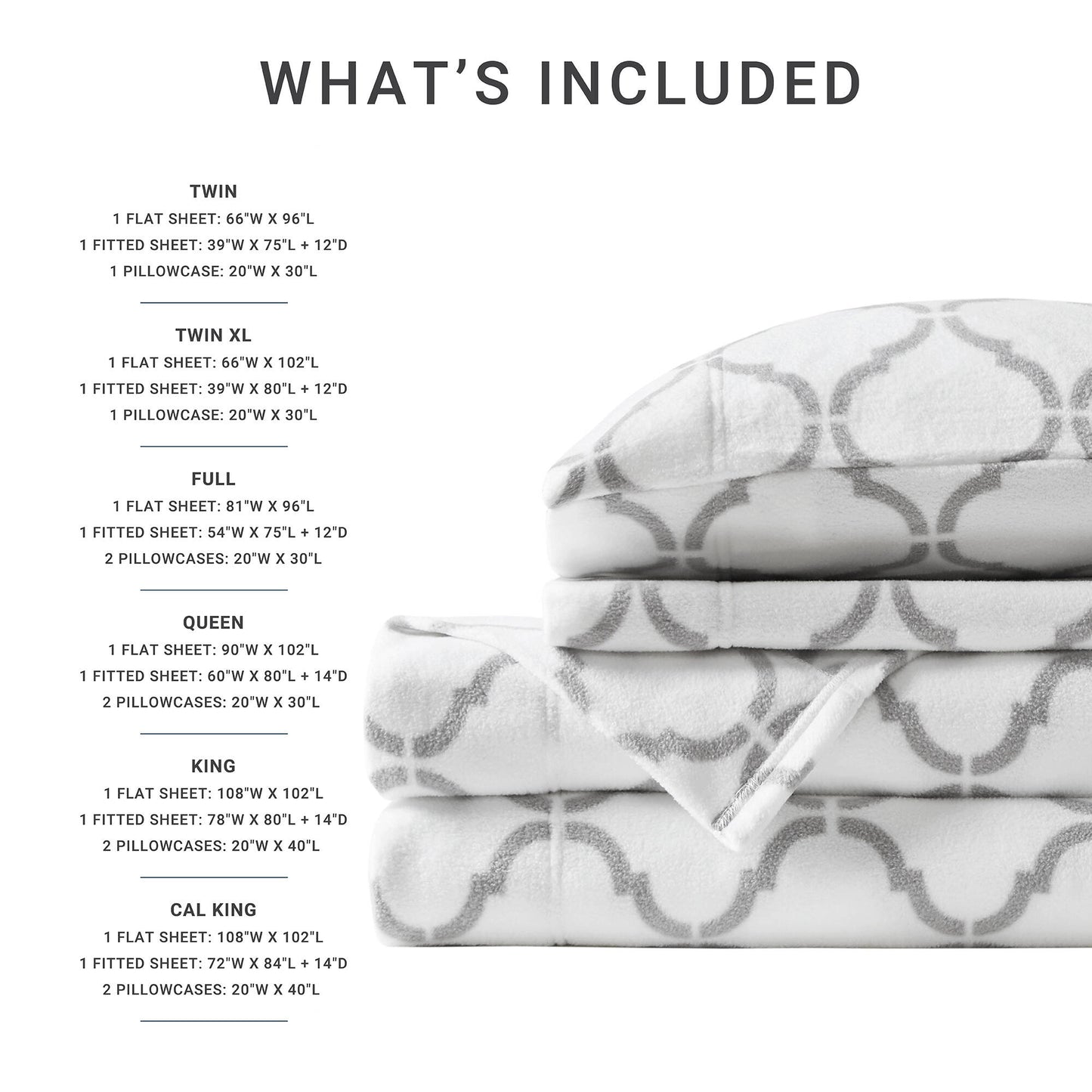 Micro Fleece Sheet Set