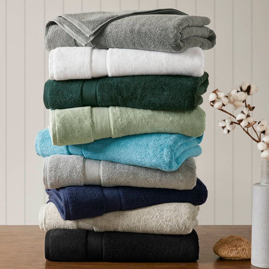 Madison Park Signature 800GSM Ultra-Soft 100% Cotton Absorbent Towel Set