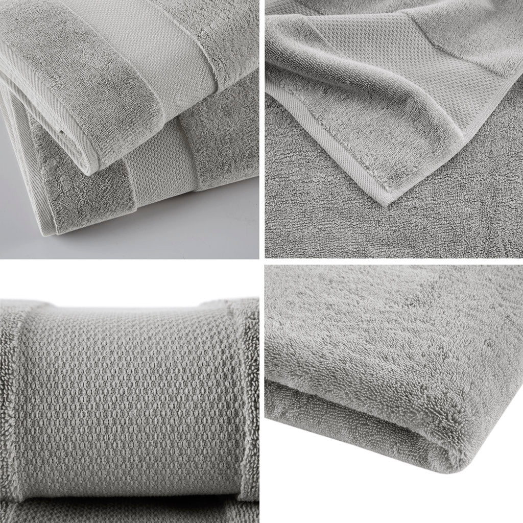 Madison Park Signature 100% Cotton Bath Sheet 2 Piece Set