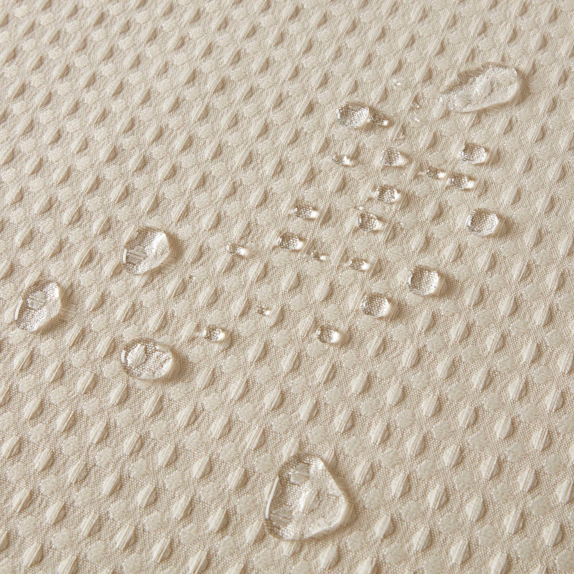Madison Park Waffle Shower Curtain