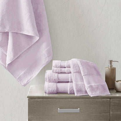 Madison Park Signature Cotton 6 Piece Bath Towel Set