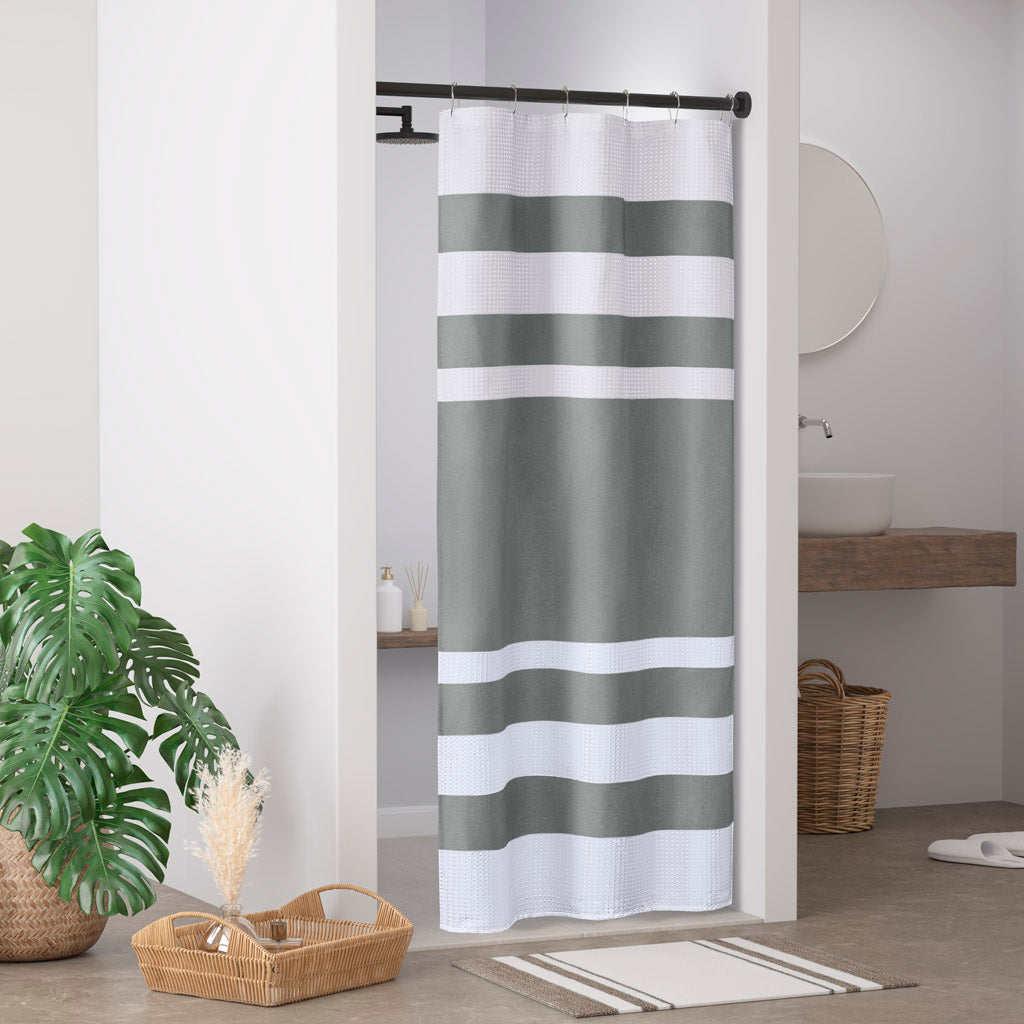 Madison Park Shower Curtain with 3M Treatment