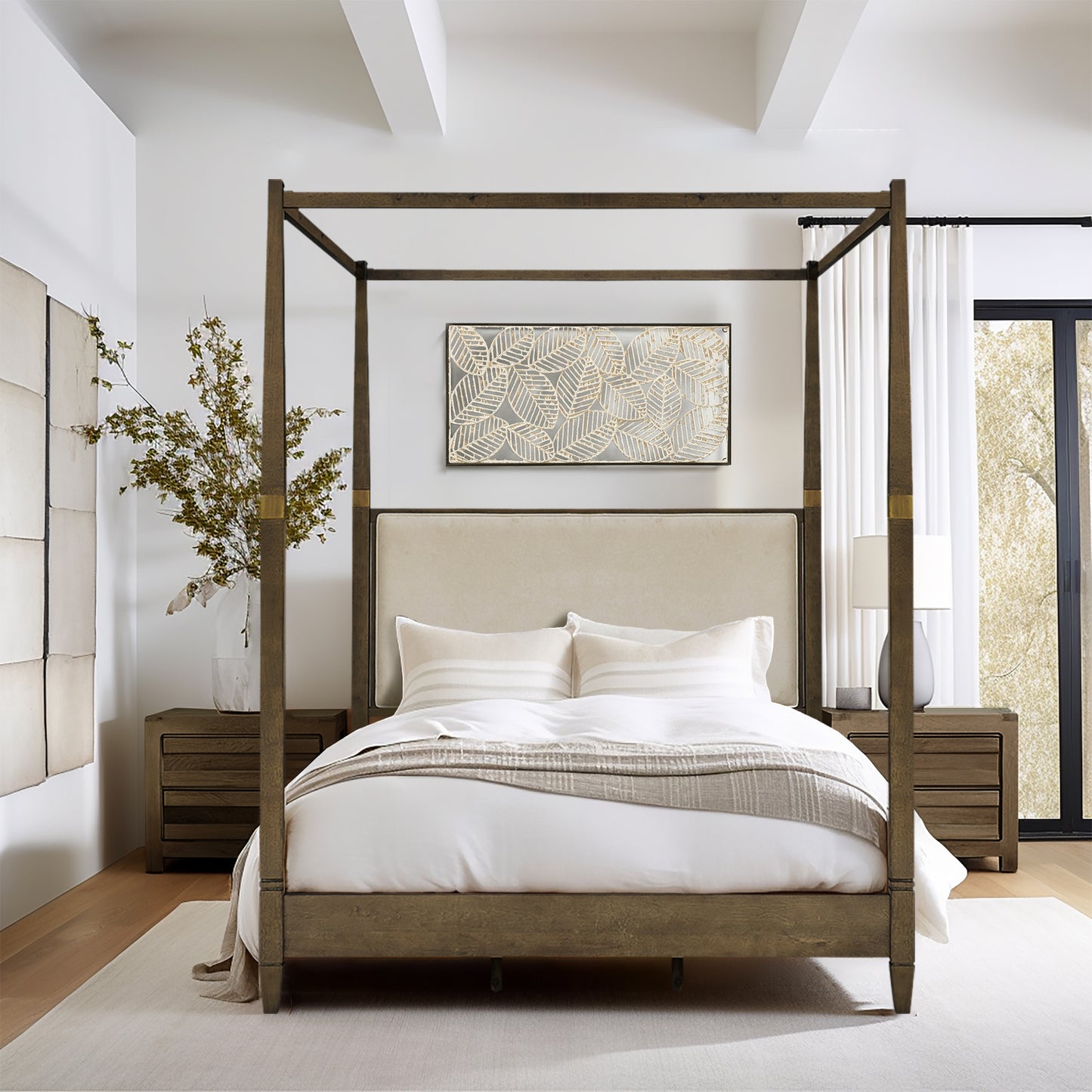 Madison Park Canopy Bed Queen