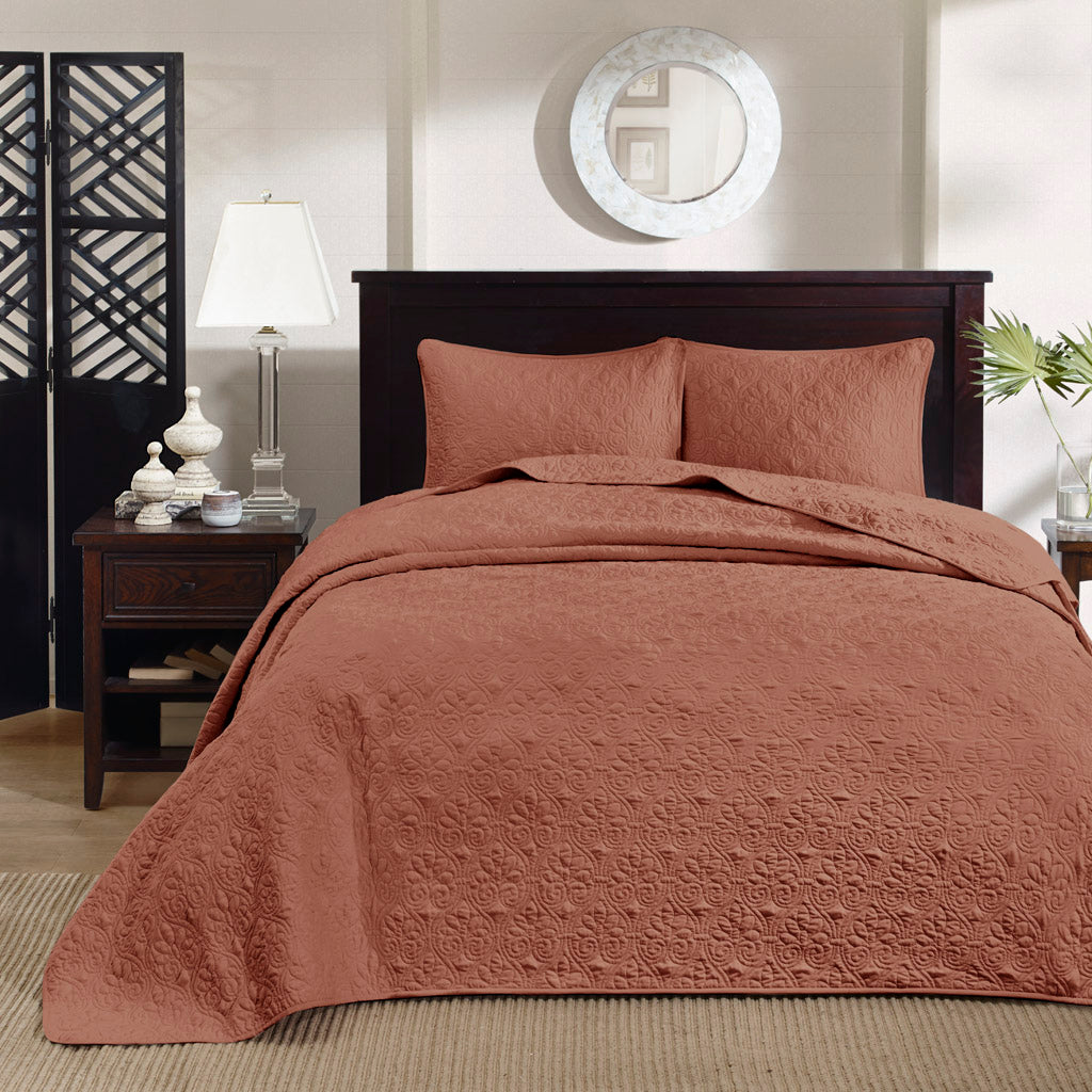 Madison Park 3 Piece Reversible Bedspread Set