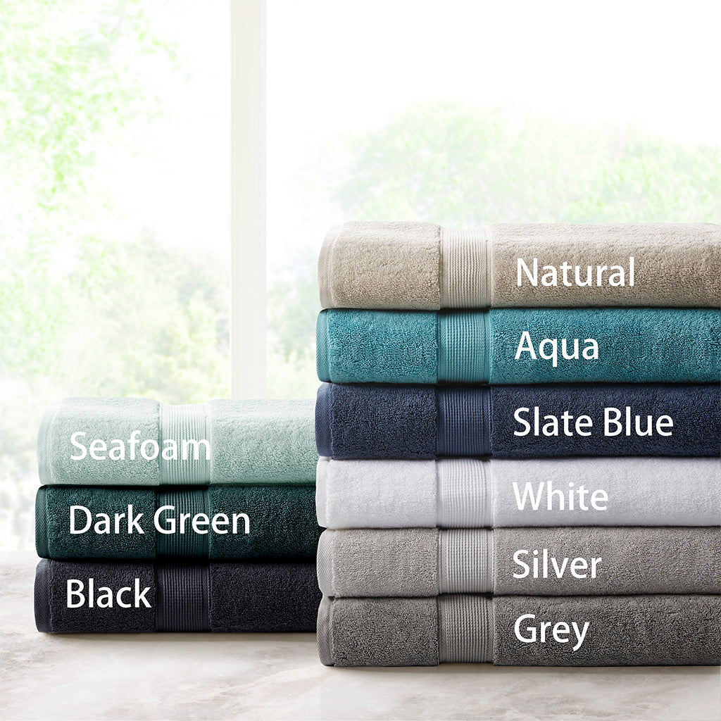 Madison Park Signature 800GSM Ultra-Soft 100% Cotton Absorbent Towel Set