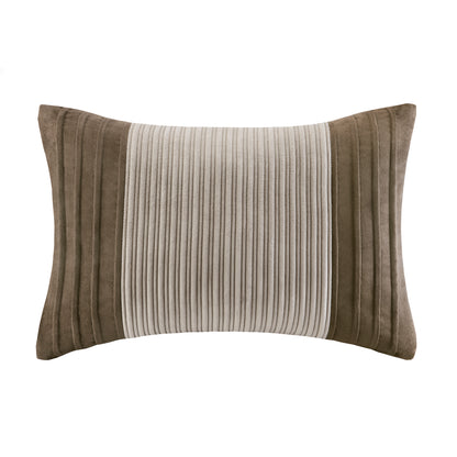 Madison Park 7 Piece Micro Corduroy Comforter Set