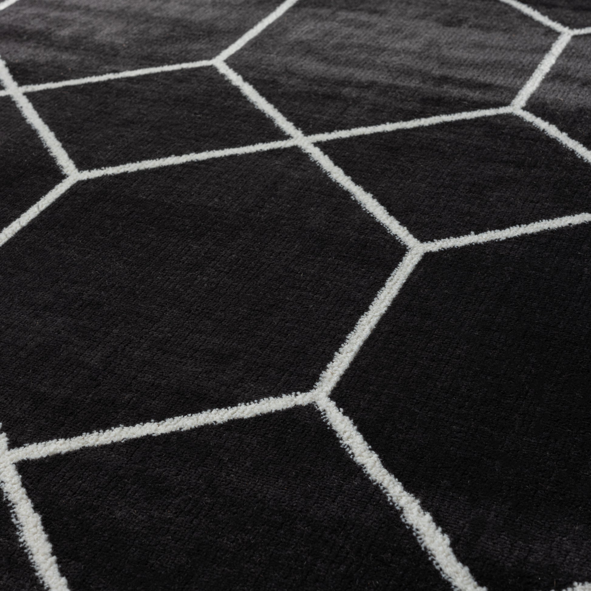 Madison Park Trellis Geometric Woven Area Rug