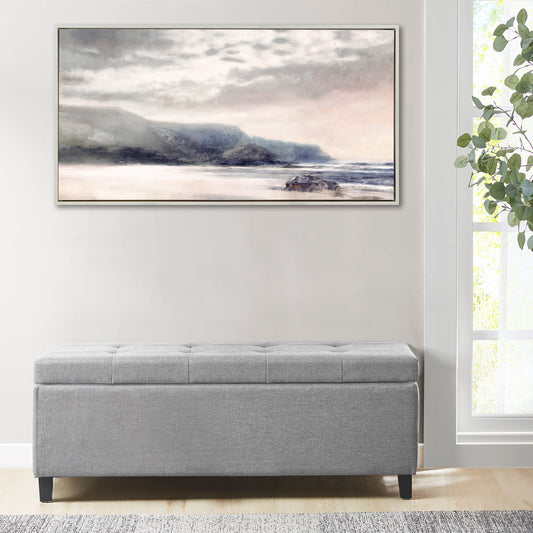 Madison Park Hand Embellished Landscape Framed Canvas Wall Art