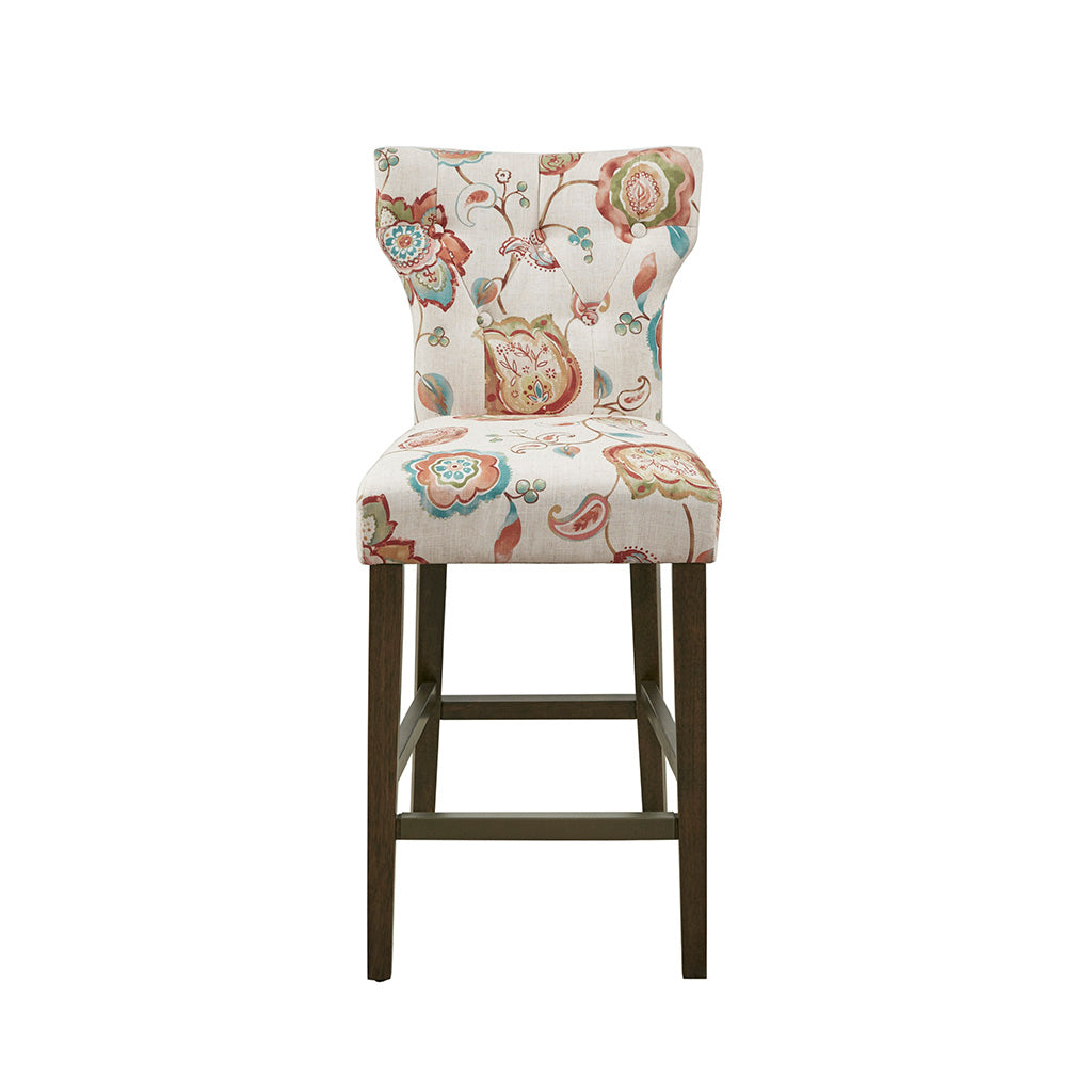 Madison Park Tufted Back Counter Stool