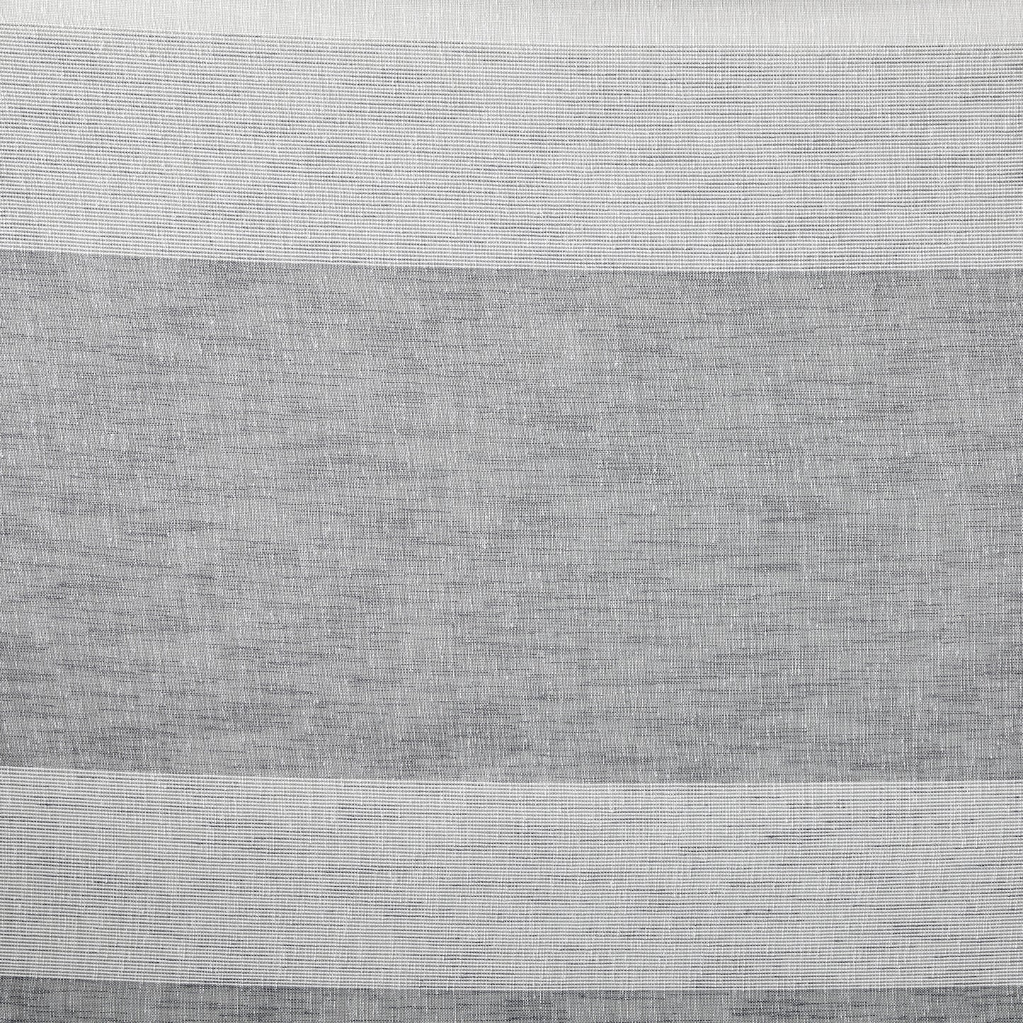 Madison Park Woven Faux Linen Striped Window Sheer