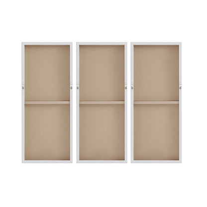 Madison Park Hand Embellished 3-Piece Canvas Wall Art Set