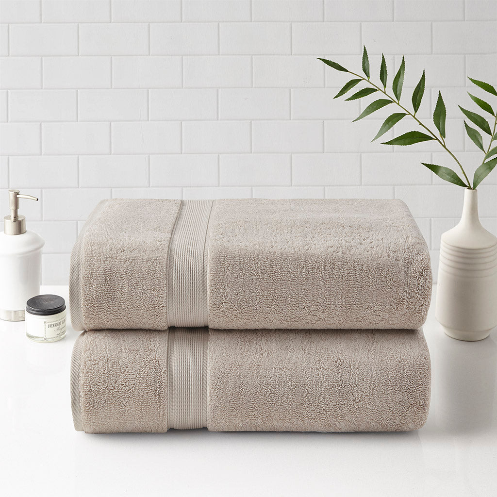 Madison Park Signature 800GSM Ultra-Soft 100% Cotton Absorbent Towel Set