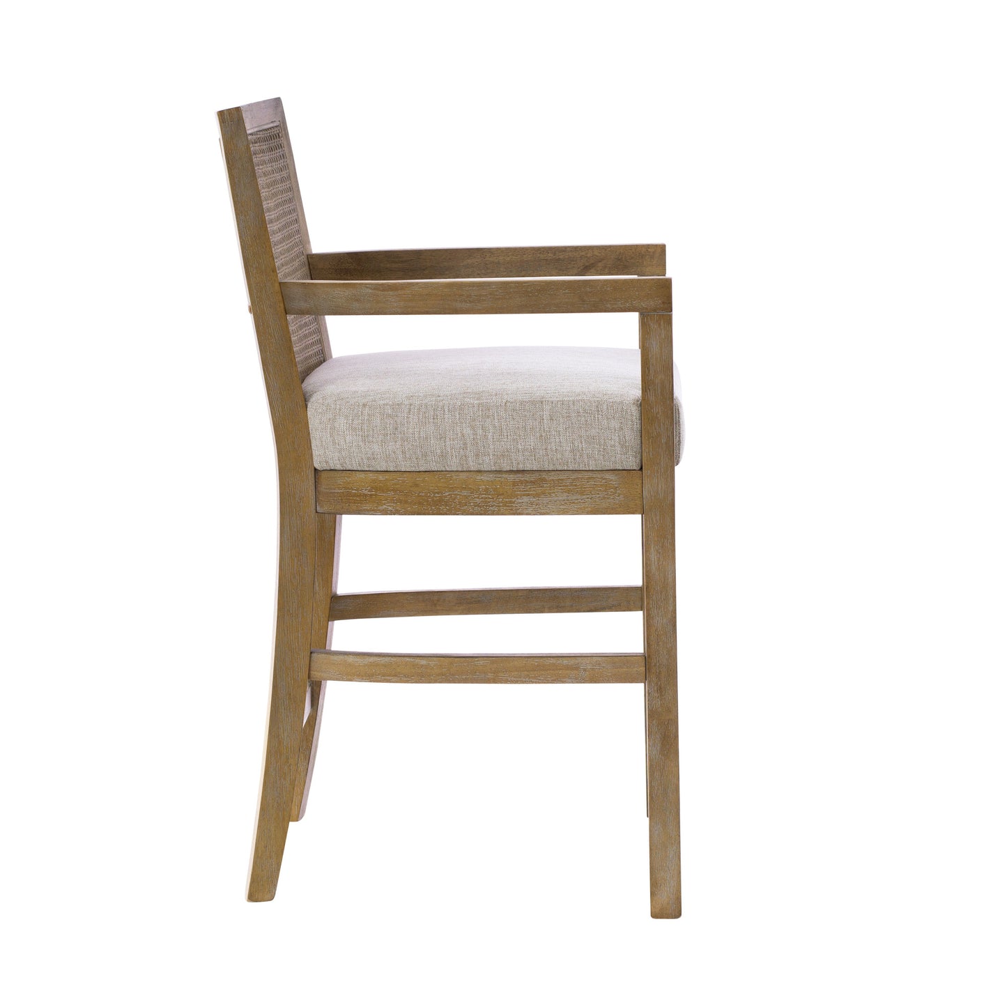 Madison Park Cane Back Counter Stool