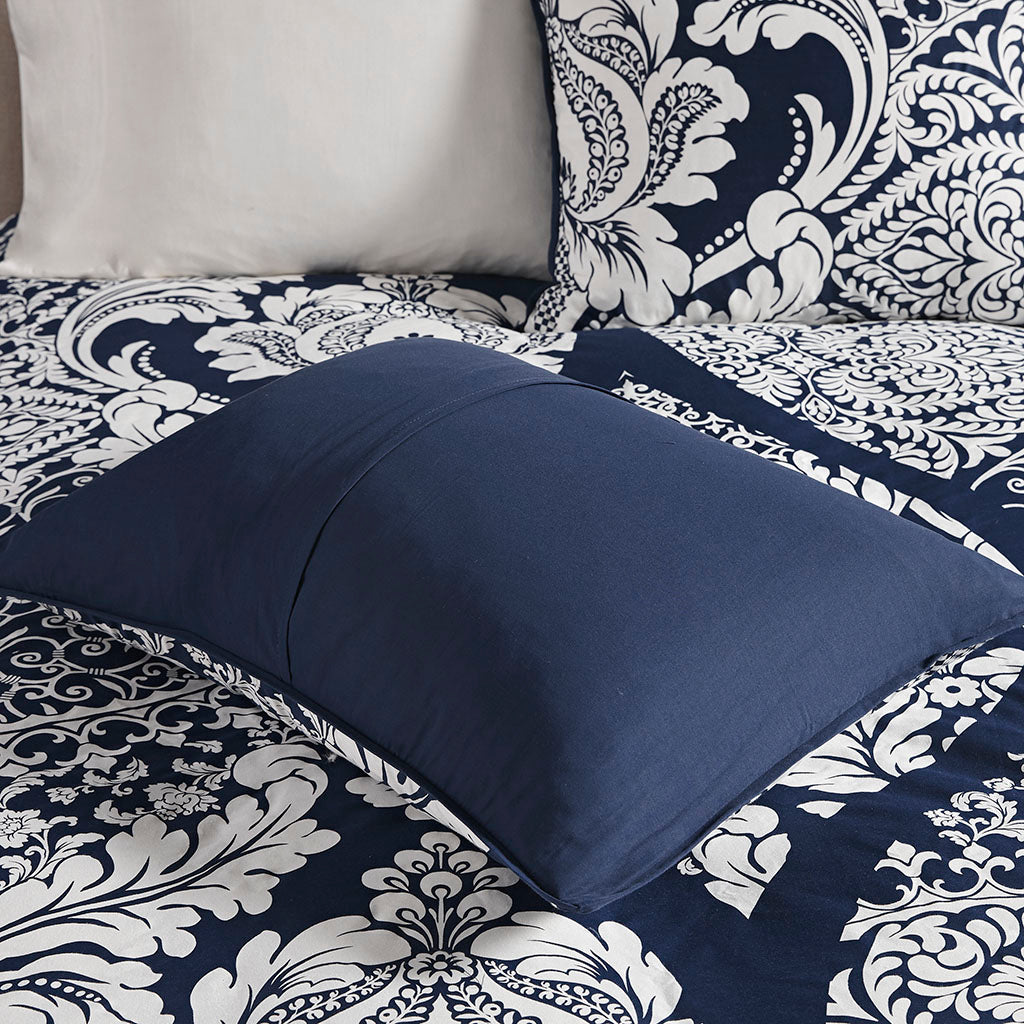 Madison Park 7 Piece Cotton Printed Comforter Set