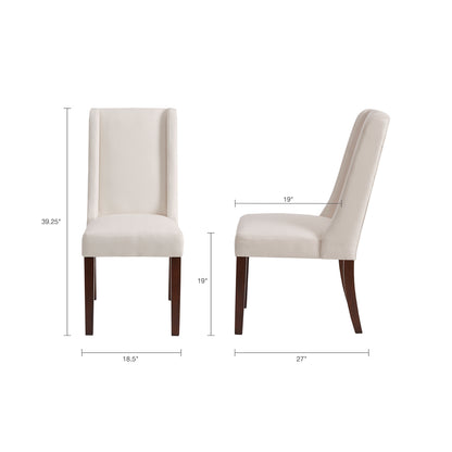 Madison Park Wing Dining Chair (Set of 2)