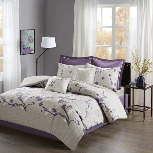 Madison Park 8 Piece Cotton Comforter Set