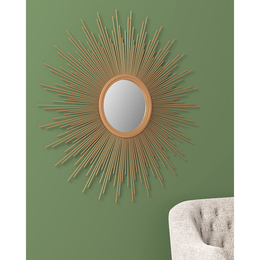 Madison Park Sunburst Wall Decor Mirror 29.5"D