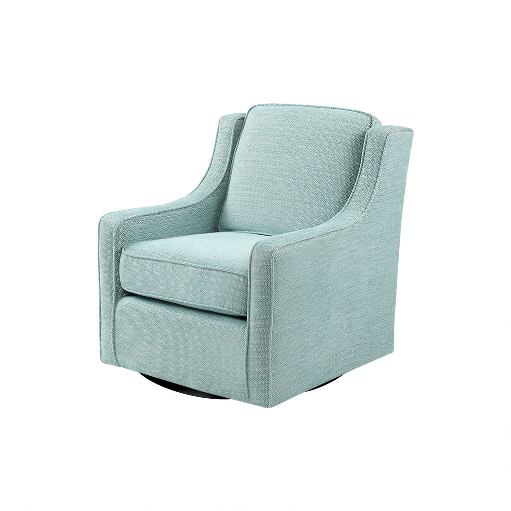 Madison Park Chenille Swivel Chair