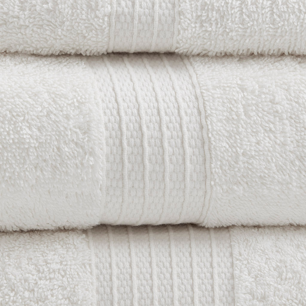 Madison Park 6 Piece Organic Cotton Towel Set