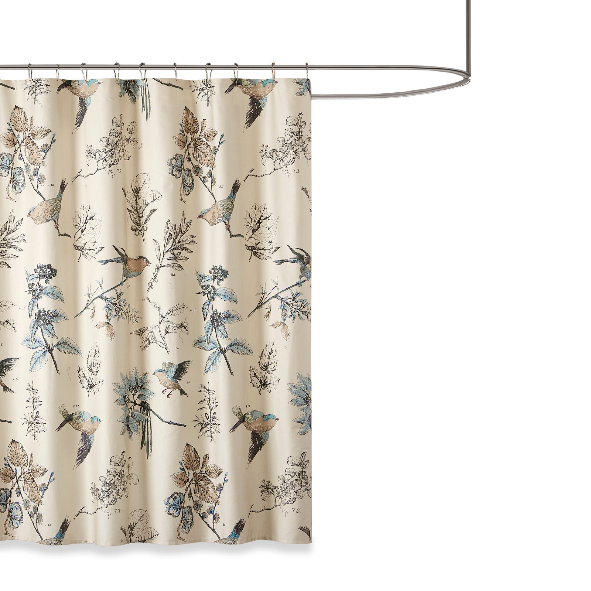 Madison Park Printed Cotton Shower Curtain
