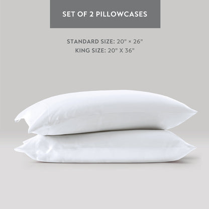 Madison Park Essentials Luxury 2 PC Pillowcases