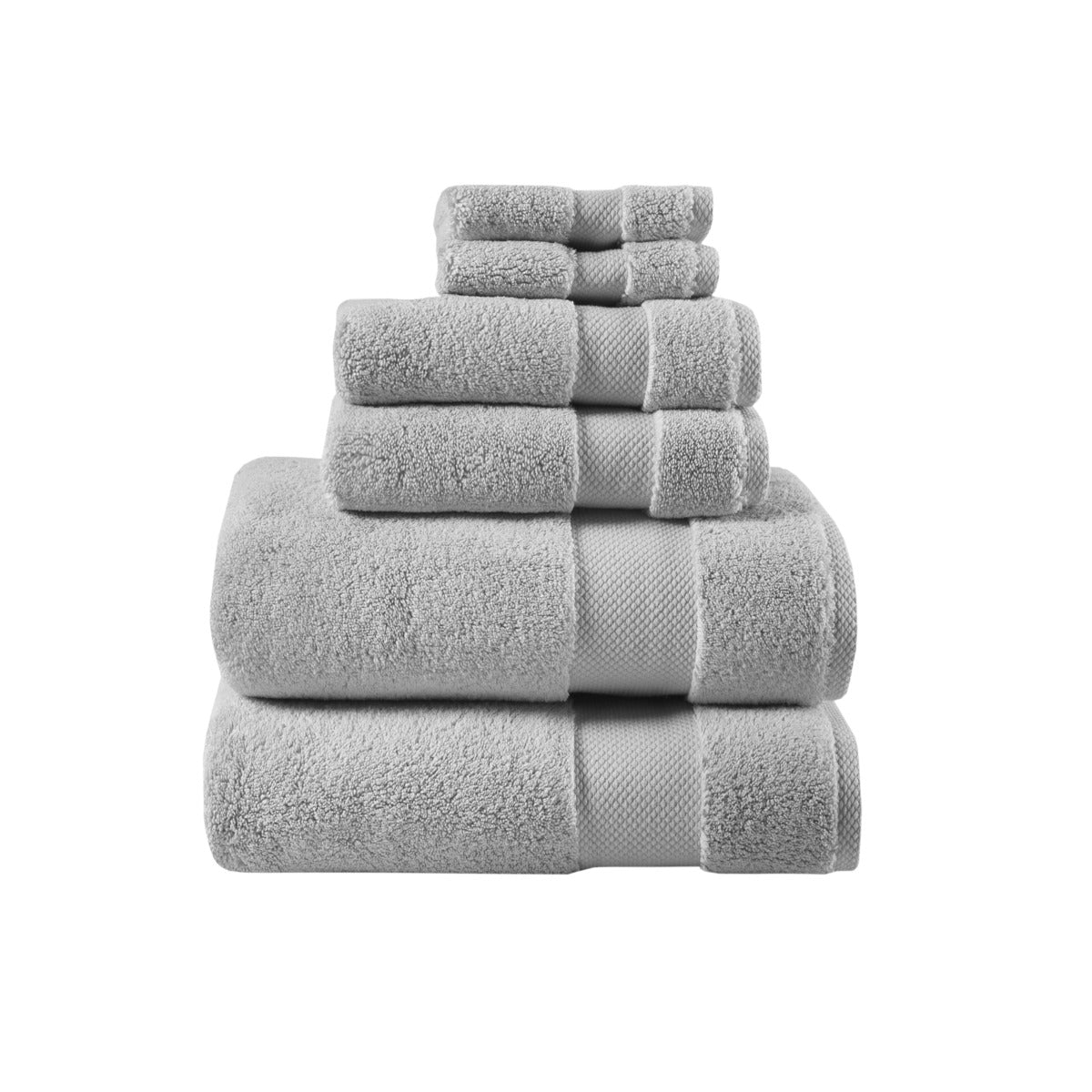 Madison Park Signature 1000gsm 100% Cotton 6 Piece Towel Set