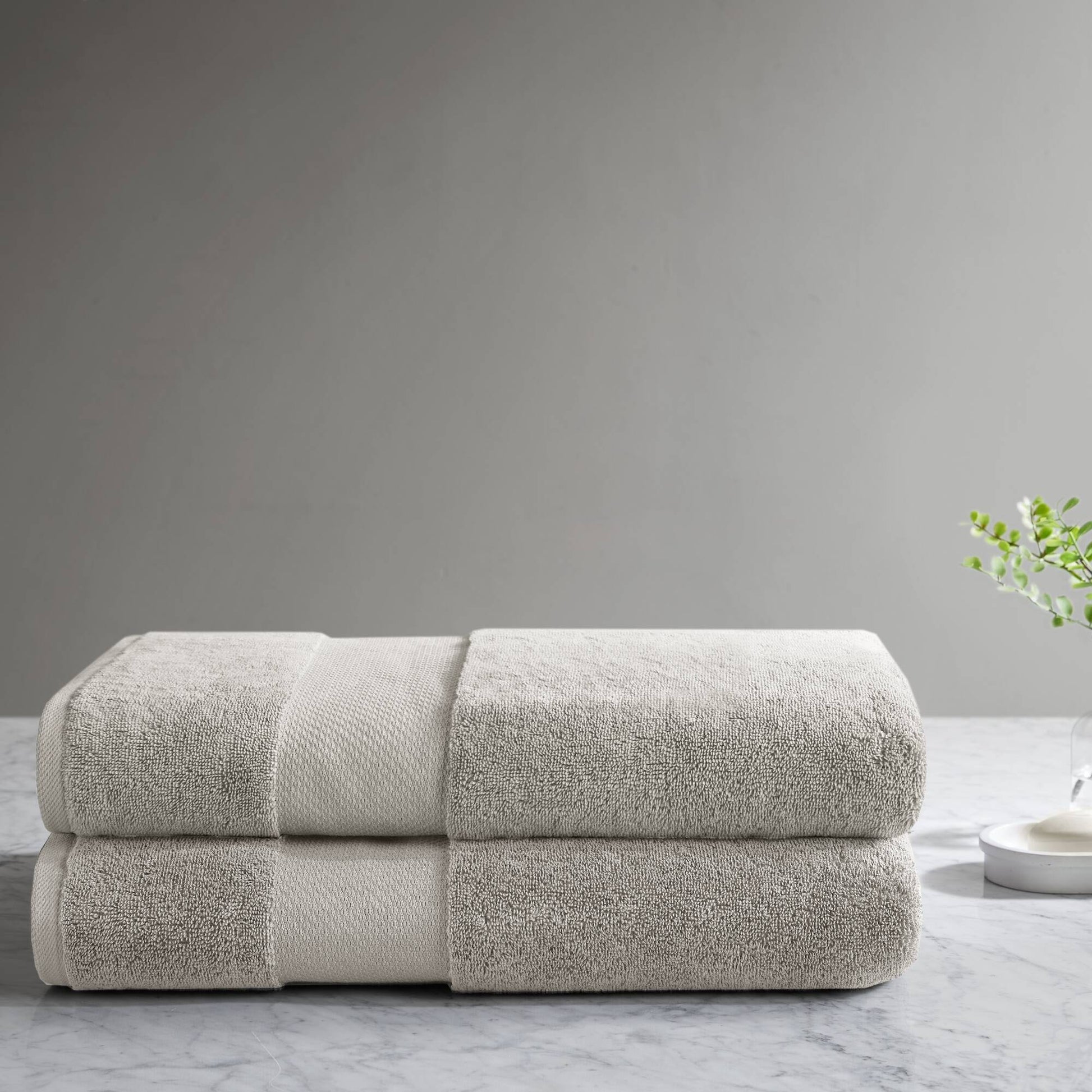 Madison Park Signature 100% Cotton Bath Sheet 2 Piece Set