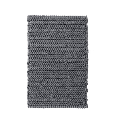 Madison Park 100% Cotton Chenille Chain Stitch Rug
