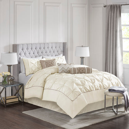 Madison Park 7 Piece Tufted Comforter Set