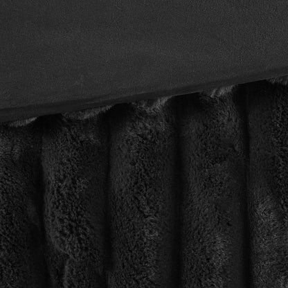Madison Park Ultrasoft Faux Fur Ribbed Comforter Set