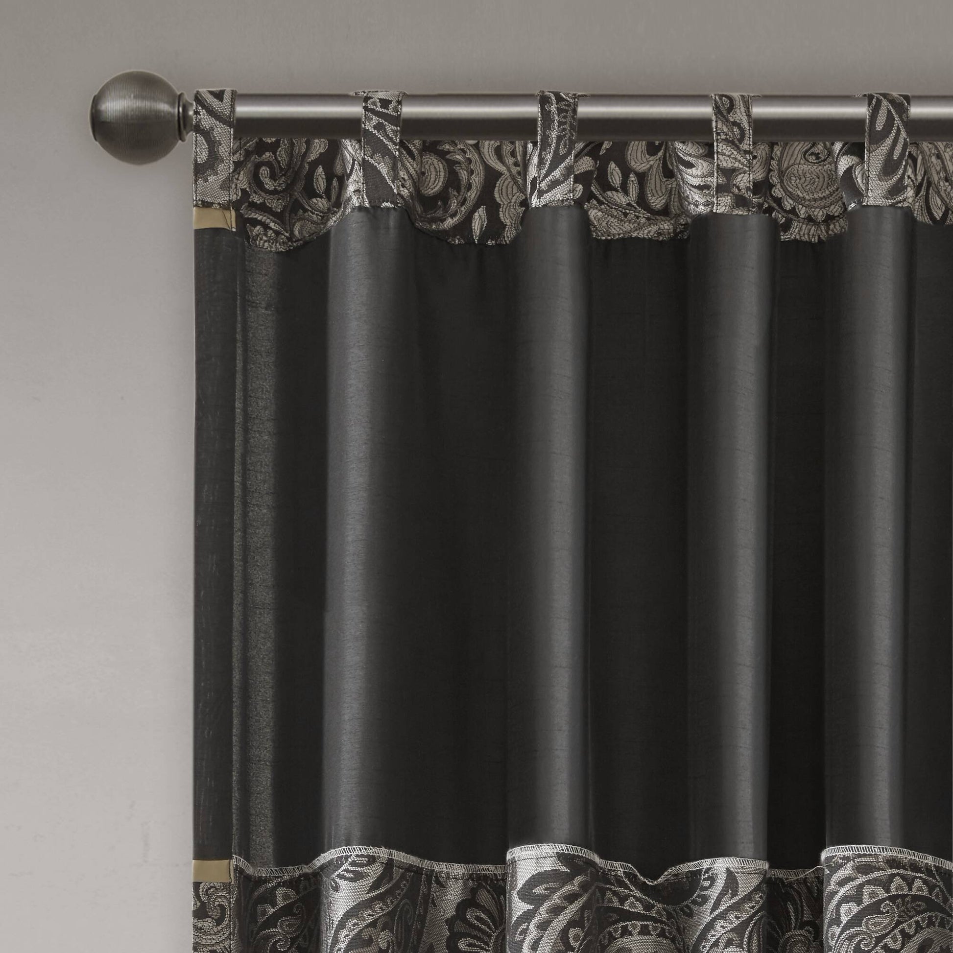 Madison Park Jacquard Curtain Panel Pair