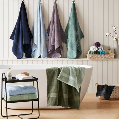 Madison Park Signature 800GSM Ultra-Soft 100% Cotton Absorbent Towel Set