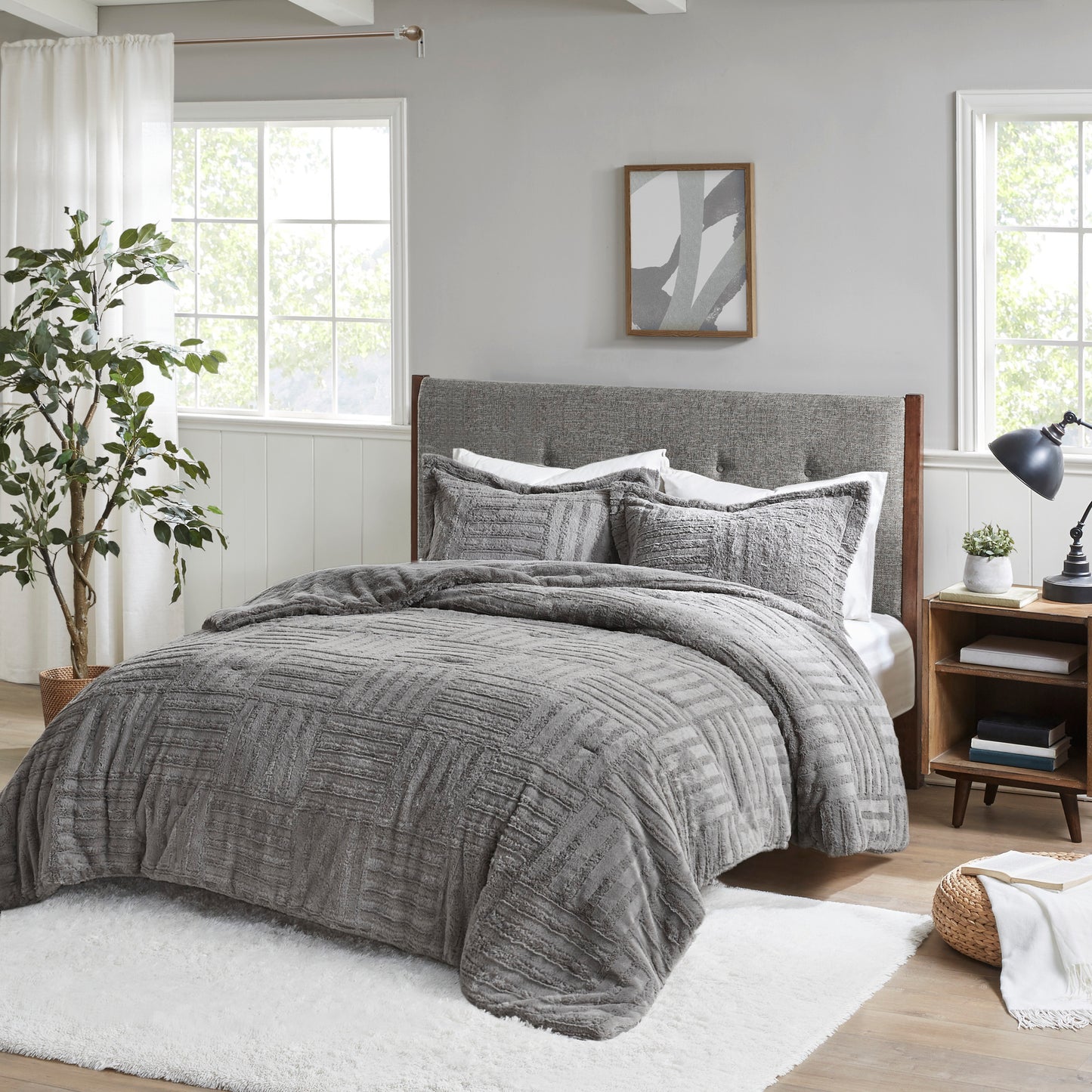 Madison Park Fur Down Alternative Comforter Mini Set