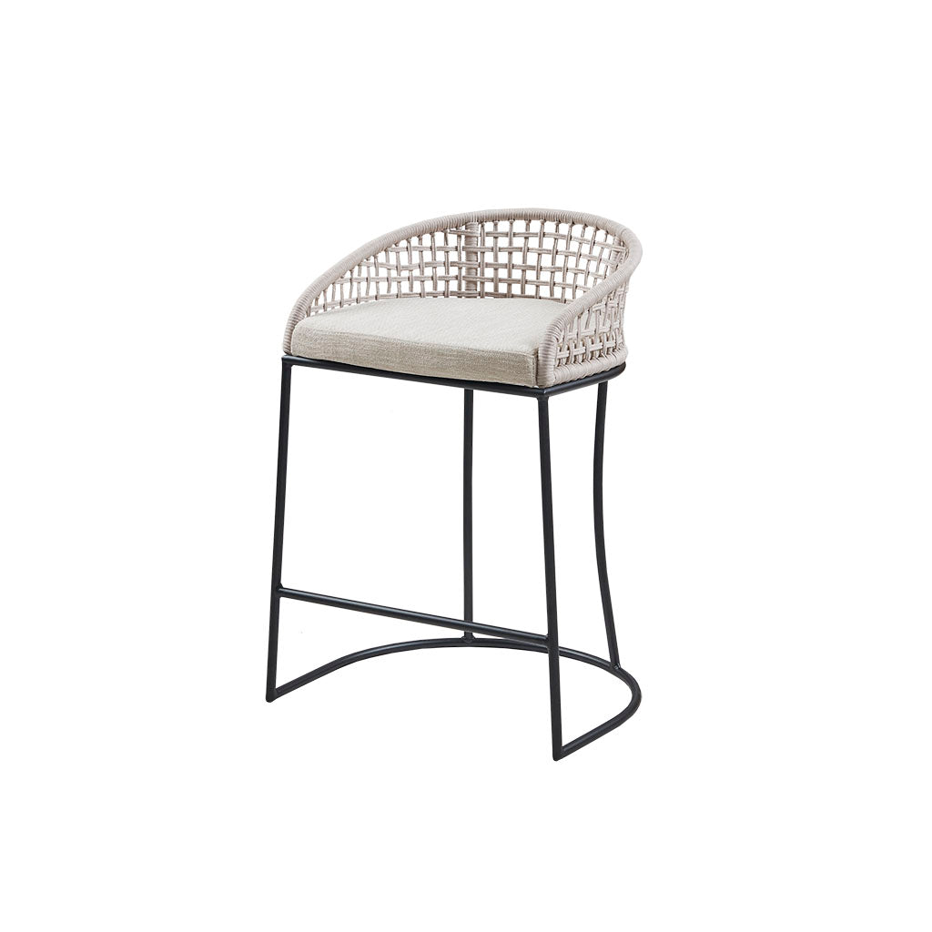 Madison Park Woven Counter Stool 25"