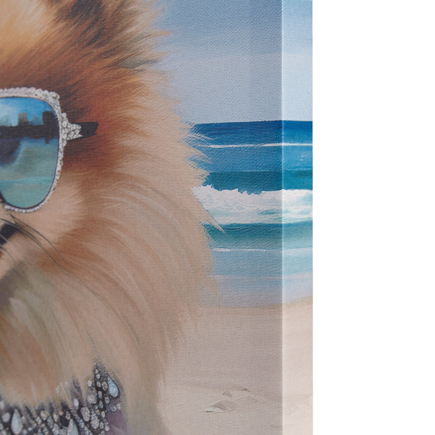 Madison Park Pomeranian Canvas Wall Art