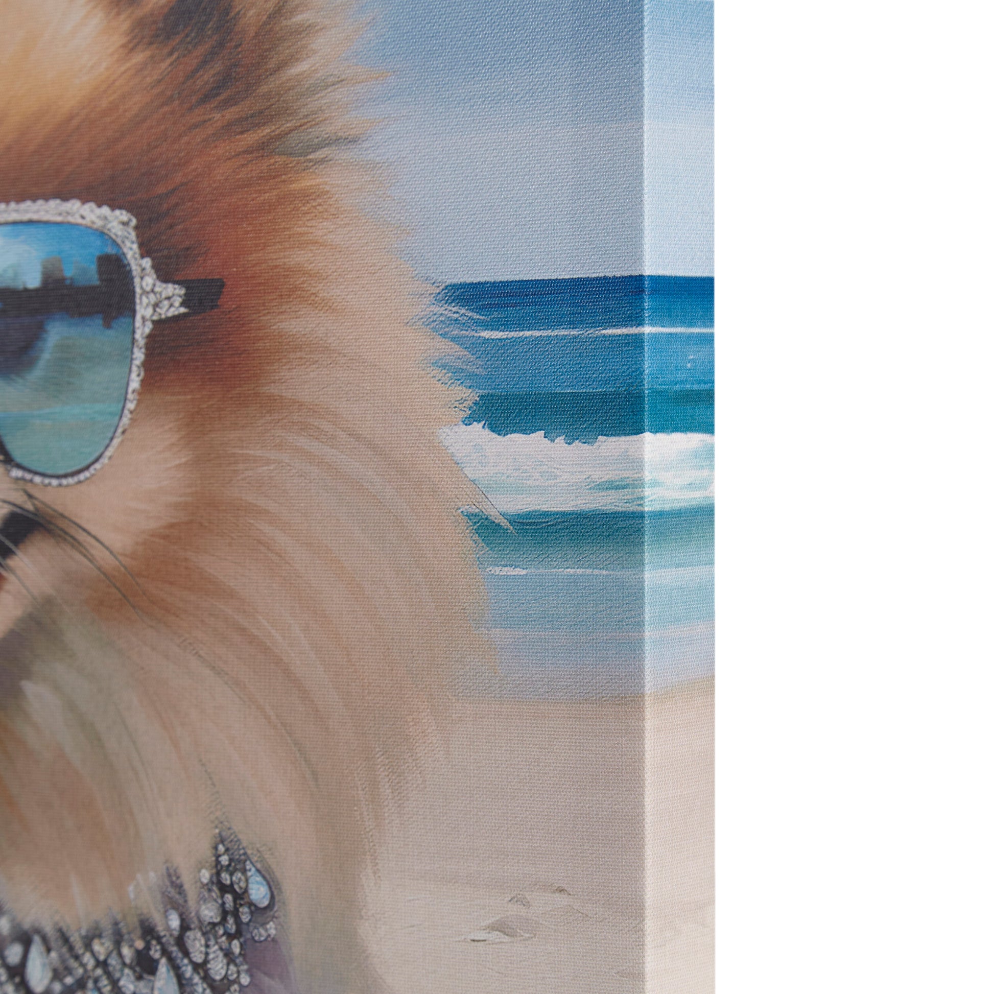 Madison Park Pomeranian Canvas Wall Art