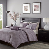 Biloxi 6 Piece Jaquard Duvet Cover Set