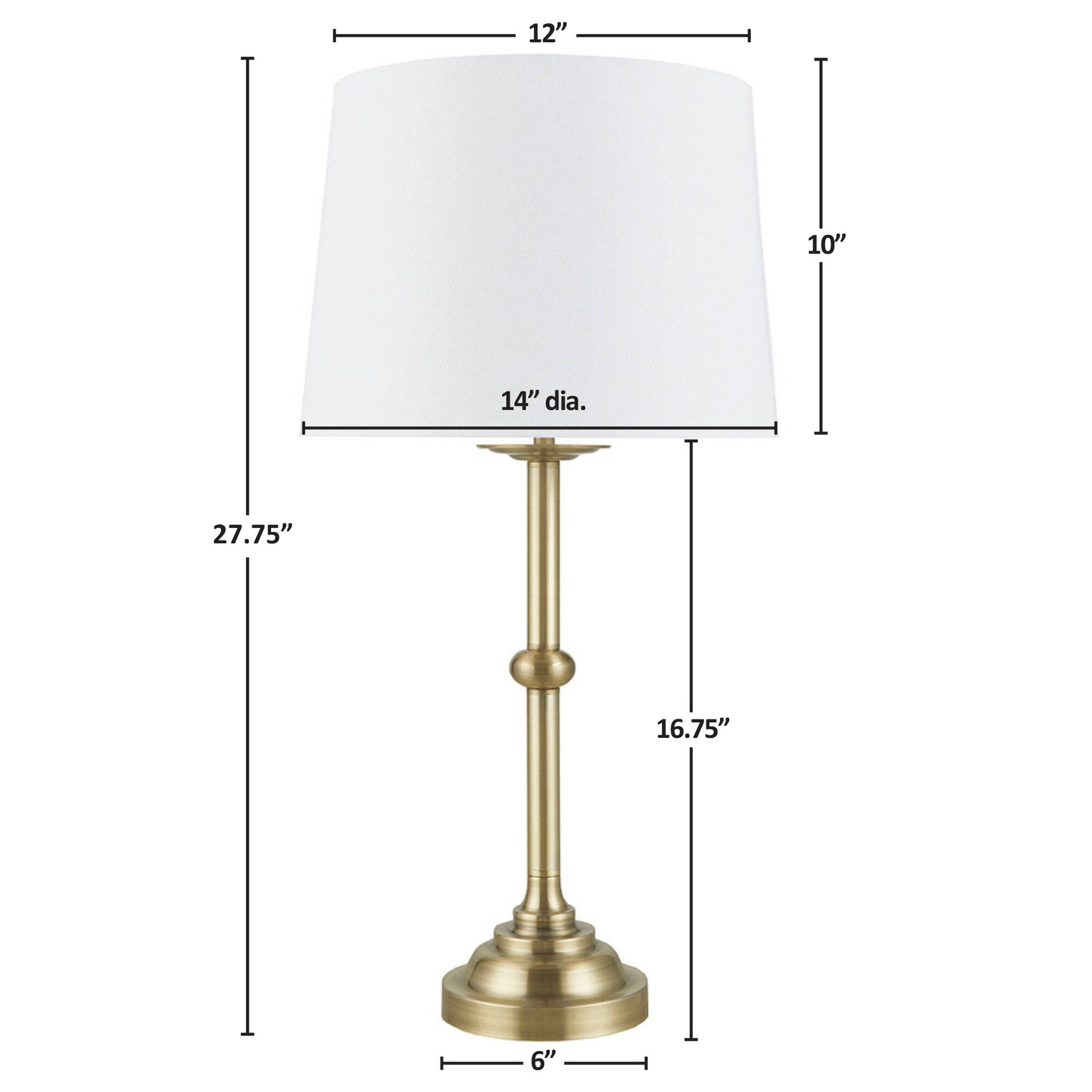 Hampton Hill Table Lamp 28"H