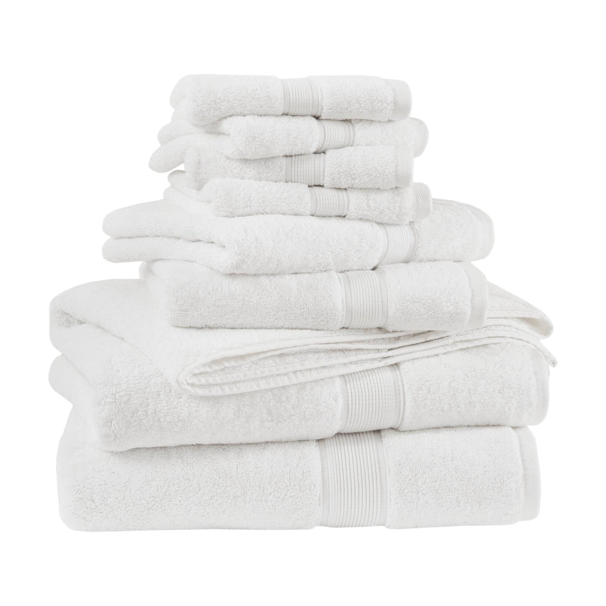 Madison Park Signature 800GSM Ultra-Soft 100% Cotton Absorbent Towel Set