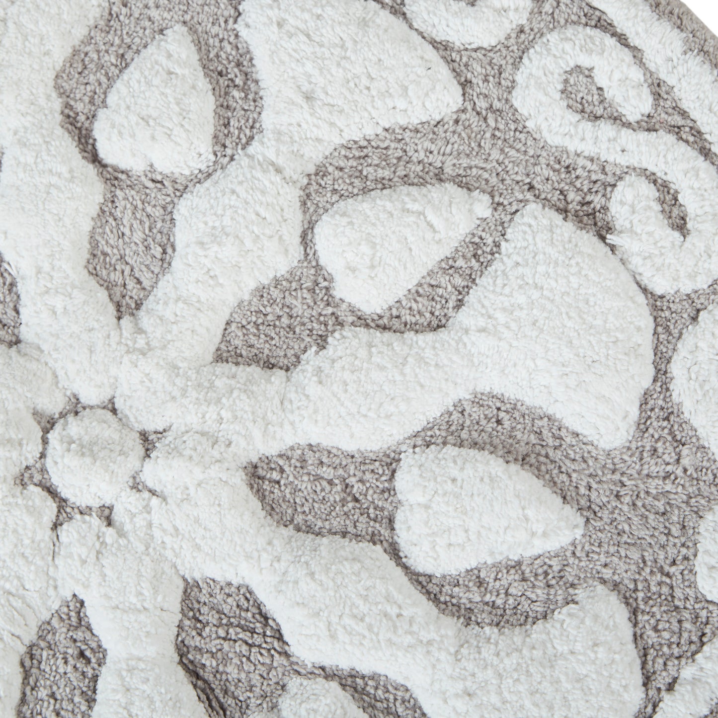 Madison Park Medallion Cotton Tufted Bath Rug