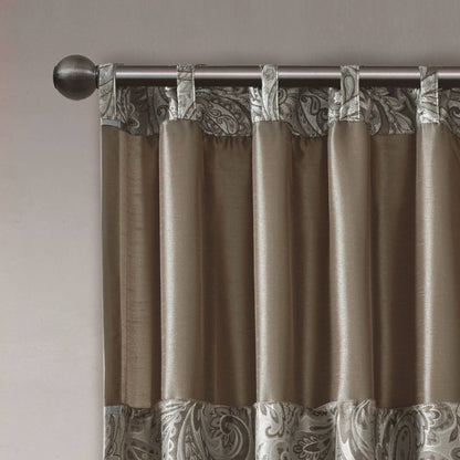 Madison Park Jacquard Curtain Panel Pair