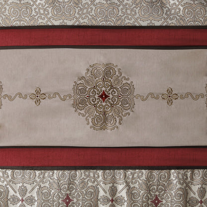 Madison Park Embroidered Shower Curtain