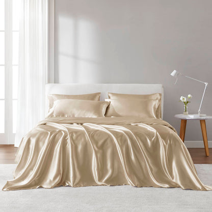 🎁 Satin Luxury 6 PC Sheet Set (100% off)
