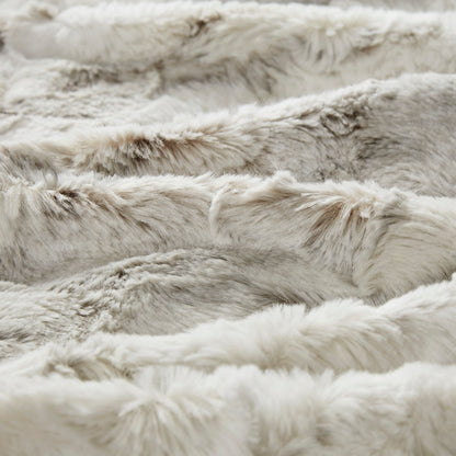 Madison Park Oversized Faux Fur Throw