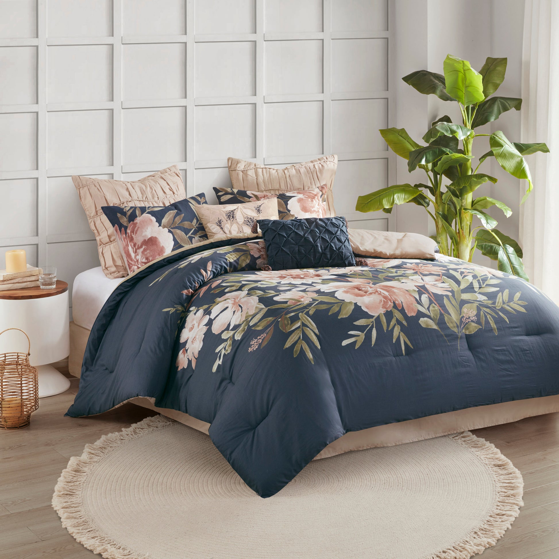 Madison Park 8 Piece Cotton Comforter Set