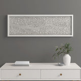Laurel Branches Laser Cut Tree Framed Panel Wall Decor
