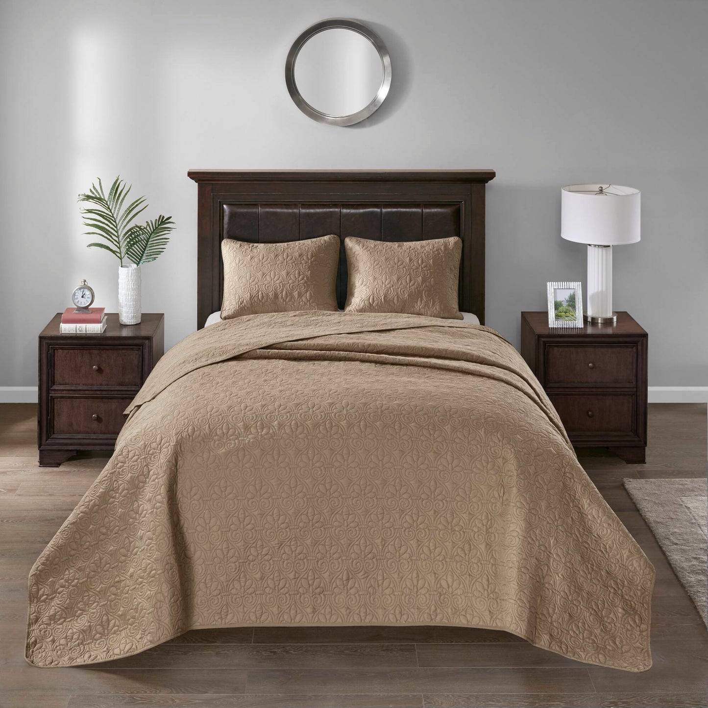 Madison Park 3 Piece Reversible Bedspread Set