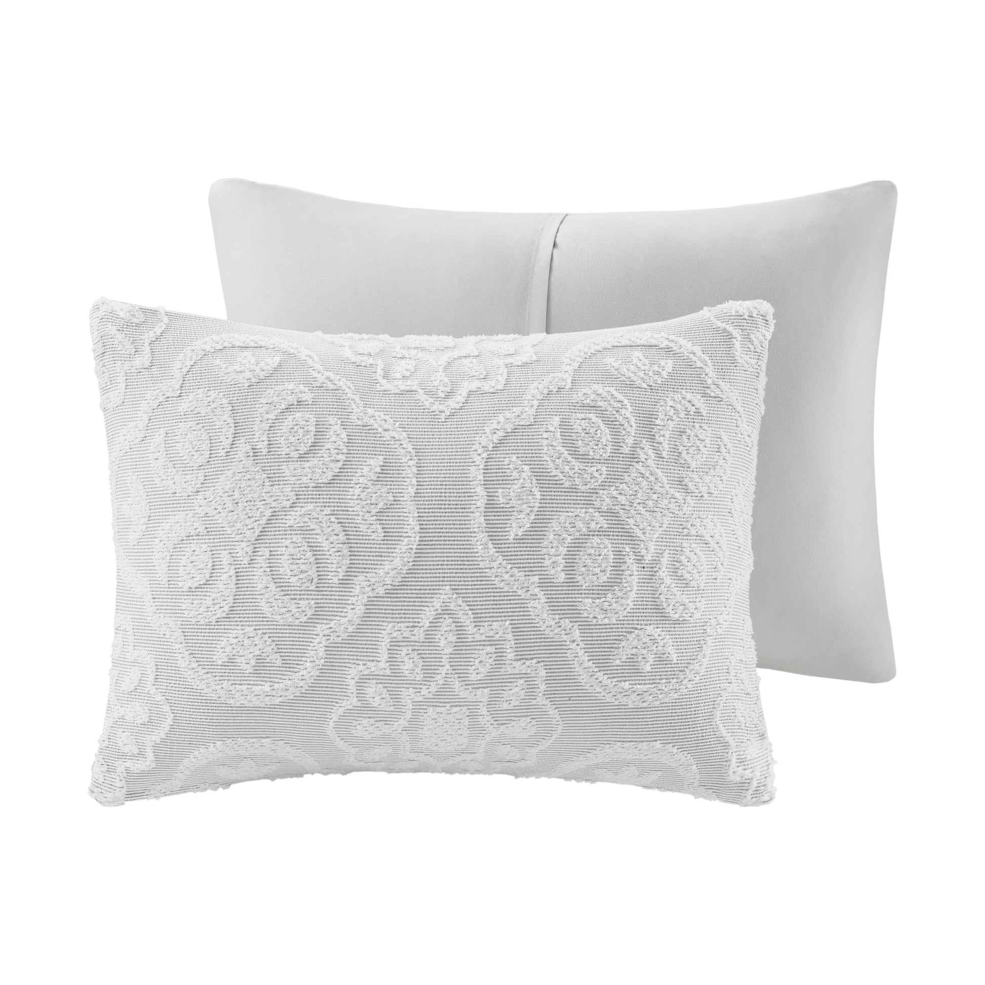 Madison Park 3 Piece Tufted Woven Medallion Comforter Set