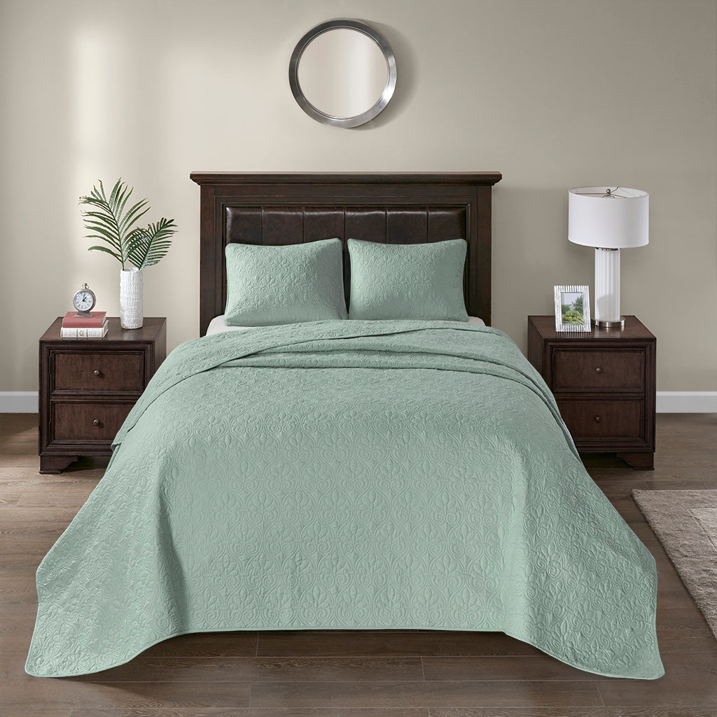 Madison Park 3 Piece Reversible Bedspread Set